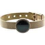 Doria Náramek rose gold z oceli a keramiky N011