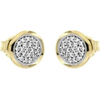 Náušnice Zlatnictví U Kostela Zlaté náušnice se zirkony 6509ž 608480256