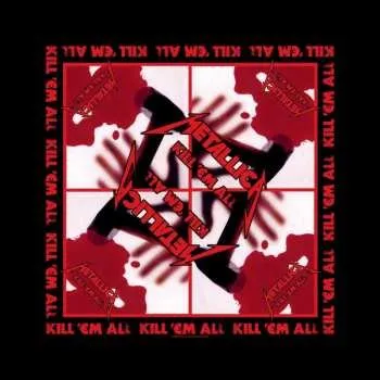 Merch Metallica: Bandana Kill 'em All 2022