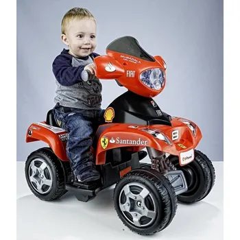 Dětské elektrovozidlo Feber 800006762 - Quad Ferrari 6 V čtyřkolka