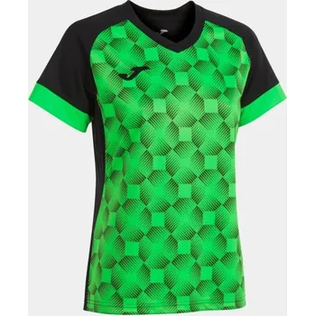 Dámský sportovní dres JOMA Supernova III Velikost: XL, Barva: černá/reflex zelená