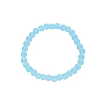 Náramek Doria Náramek z modrých průhledných korálků B267