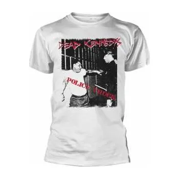 Merch Dead Kennedys: Tričko Police Truck (white) XL 2019