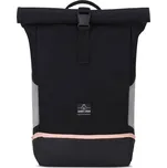 Johnny Urban rolovací batoh Allen Large černo-růžový 22l