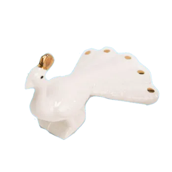 Amadeus Dětská dekorace páv | 3 barvy Barva: Bílá