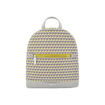 Městský batoh Dámský batoh béžový s potiskem David Jones X254