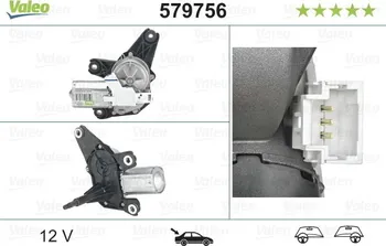 Motorek stěrače a odstřikovače Valeo 579756