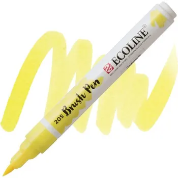ROYAL TALENS Akvarelový ECOLINE Brush Pen, 205 lemon yellow