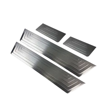 Tuning Nerez vnitřní broušené prahy Omtec VW Transporter T5, T6 4 ks