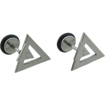 Piercing Doria Piercing do ucha z oceli stříbrný D009