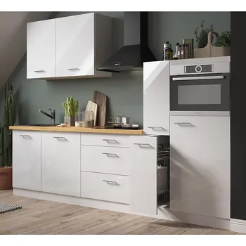 Kuchyňská linka Kuchyňská Linka Essen Trend 280 Korp: Bílá Perla/Bílá/Bes