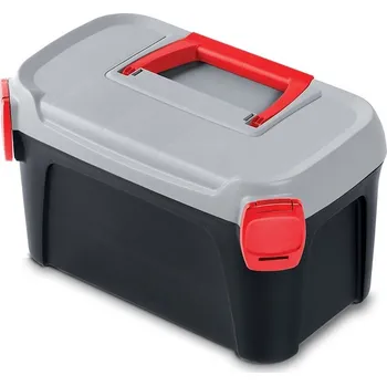 Kufr na nářadí SMARTTIX černo-šedo-červený, varianta 38 cm