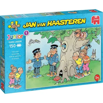 Puzzle JUMBO Puzzle JvH Junior 1: Hra na schovávanou 150 dílků