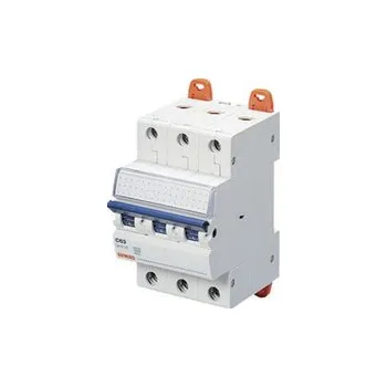 Jistič Jistič GW92066 3P, C, 10A, 6kA, 3M GEWISS GW92066