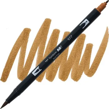TOMBOW ABT akvarelový Dual Brush Pen, saddle brown 977