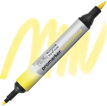 Akvarelová fixa WINSOR & NEWTON Promarker Brush & Fine, 346 LEMON YELLOW HUE
