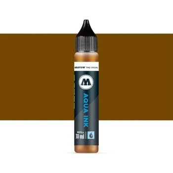 Akvarelový inkoust MOLOTOW Refill Ink pro Aqua, brown