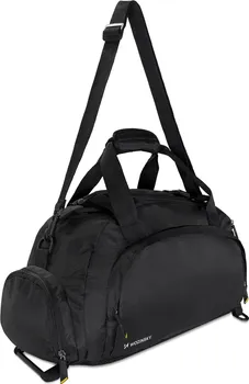 sportovní taška Wozinsky Sports Bag 2v1 16 l černá