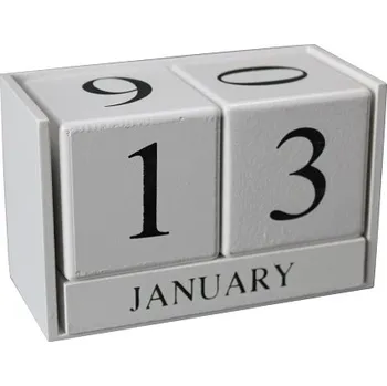 Cyklo nářadí Elementrix Kostkový kalendář bílý (KA1)