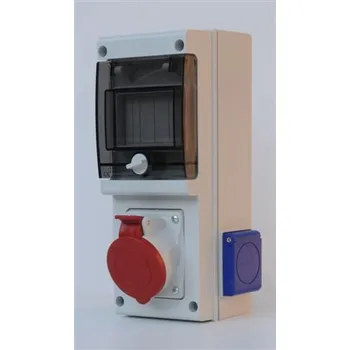 Rozvaděč Zásuvková rozvodnice nejištěná 632 BLOCK1 1x16A, 2x230V SCAME 632.1W