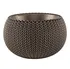 Květináč Keter Cozy S 231127 28 cm hnědý