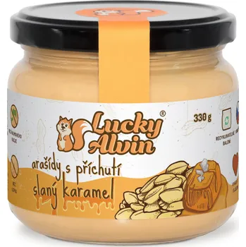 Lucky Alvin Arašídy s příchutí 330 g slaný karamel