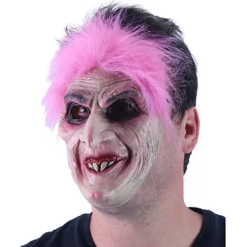 Karnevalová maska Rappa Maska čarodějnice růžová