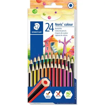 Pastelka Pastelky STAEDTLER Noris Colour, 24ks