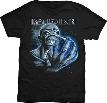 Pánské tričko Rock off Iron Maiden A Different World černé L