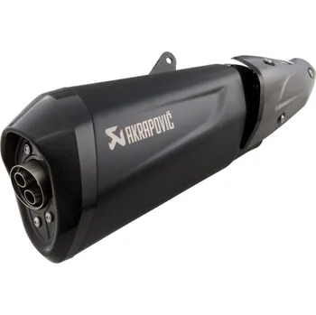 Výfuk pro motocykl Výfuk Akrapovic Slip-On Black, Vespa GTS, ​GTS Super, ​GTV 300ccm Euro5 2020- AKRAPO53
