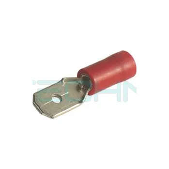 elektrický kabel KPP 1,5-68 Kolík plochý poloizolovaný,průřez 0,5-1,5mm2/6,3x0,8mm PVC (RF-M608)