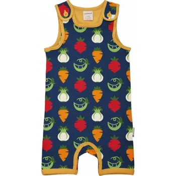 Kojenecký overall Dětský overal krátký bez rukávů Zelenina Maxomorra Velikost: 86/92
