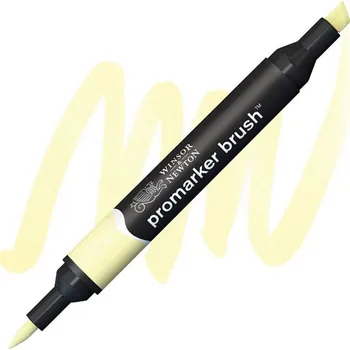 Lihová fixa WINSOR & NEWTON Promarker Brush & Chisel, SOFT LIME (Y828)