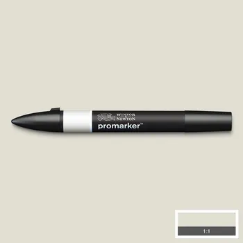 Lihová fixa WINSOR & NEWTON Promarker Fine & Chisel, COOL GREY 1 (CG1)