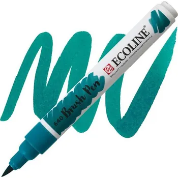 ROYAL TALENS Akvarelový ECOLINE Brush Pen, 640 bluish green