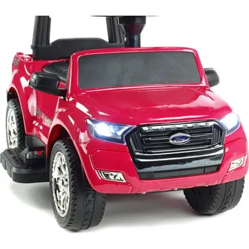Dětské elektrovozidlo andos Ford Ranger s vodící tyčí růžové lakování