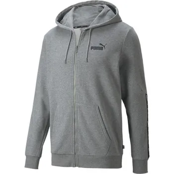 Pánská mikina Pánská mikina Puma ESS+ Tape Full-Zip Hoodie TR M 848768 03 S