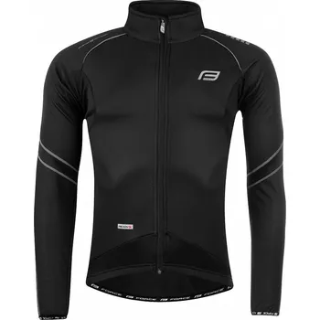 Cyklistická bunda bunda FORCE X70 windster zimní, černá S
