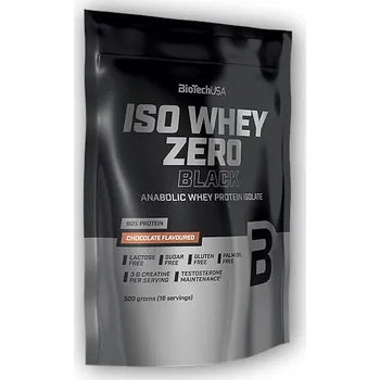 Protein Iso Whey Zero Black 500g jahoda