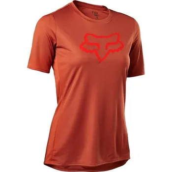 cyklistický dres FOX Dámský volný dres Ranger SS Jersey Foxhead - Red Clear M