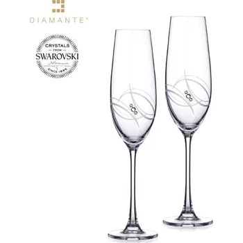 Sklenice Sklenice flétny na sekt se Swarovski Elements Atlantis 260 ml balení 2 ks