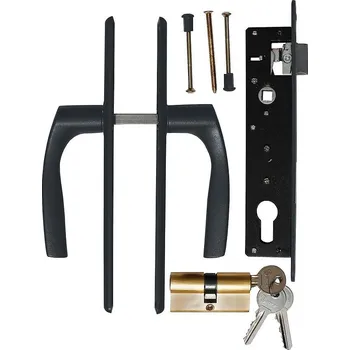 Plot Sada klika + zámek RAL7016