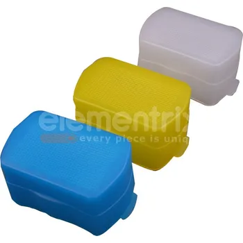 3x Canon 580EX, 580EX II Difuzér pro systémový blesk 3 barvy (DB580x3)