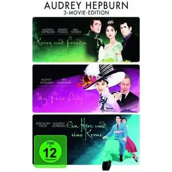 Zahraniční hudba 3DVD Various: Audrey Hepburn 3 Movie Edition 2014