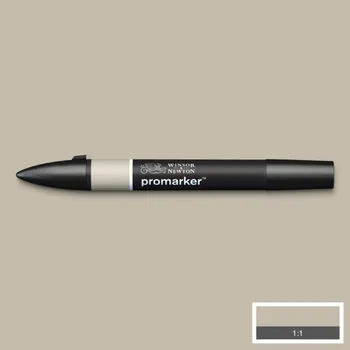 Lihová fixa WINSOR & NEWTON Promarker Fine & Chisel, WARM GREY 3 (WG3)