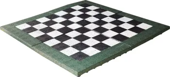 Venkovní dlažba Gutta Gumová dlažba maxi 400 x 400 cm šachovnice 