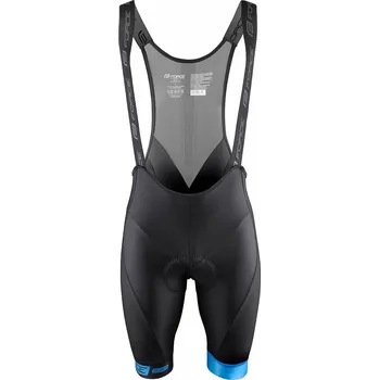 Cyklistické kalhoty kraťasy F B51 se šráky a vložkou,černo-modré S