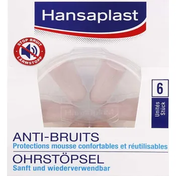 Špunt do uší Hansaplast Špunty do uší 3 páry
