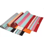 Yogacentrum kobereček s pruhy 200cm, Barva šedá