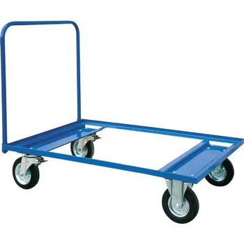 Plošinový vozík HTI Manipulační podvozek - 1200x800x1000 mm, EW-5047